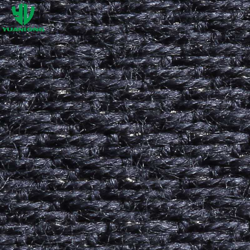 Double-faced Silver Fiber & Cotton Twill Woven Fabric
