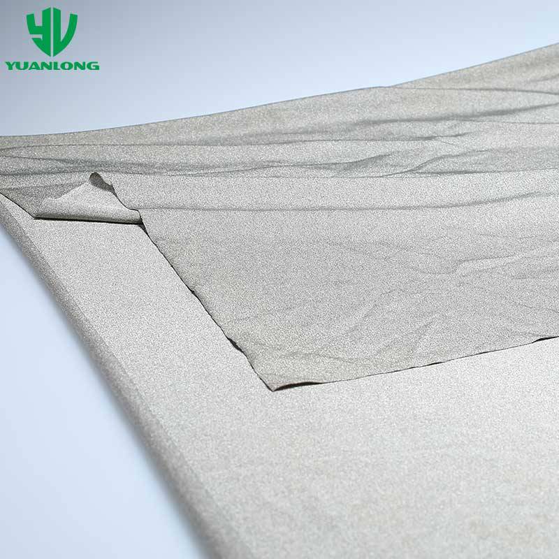 Pure Silver Plated Stretch Knitted Fabric, Silvered EMF Protection Elastic Fabric