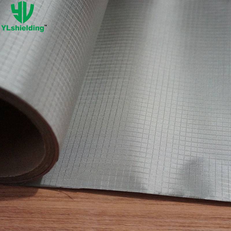 Conductive Fabric, RFIDWIFI Blocking Nickel/ Copper Fabric. 43x1' (1 foot)