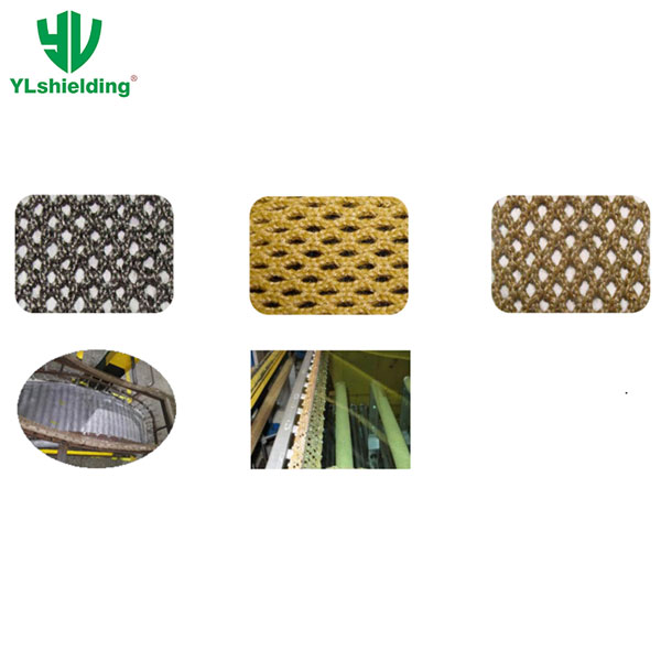 Net Tapes for Quench Ring Cover
